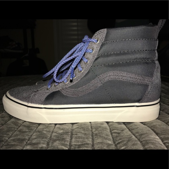 dark grey vans high tops